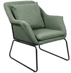Svita Loungesessel, Gr&uuml;n, Textil, 2-Sitzer, 68x82x64 cm, Wohnzimmer, Sessel,