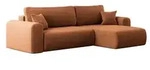 Kaiser M&ouml;bel Ecksofa, Kupfer, Textil, L-Form,L-Form, 272x145 cm, Wohnzimmer, Sofas &
