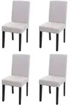 Chefgastro Esszimmerstuhl, Beige, Textil, 4-Sitzer, 43x90x56 cm, Esszimmer, St&uuml;hle,
