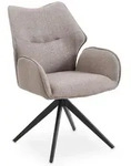 Idimex Esszimmerstuhl, Taupe, Textil, Mode, 56x88x59 cm, Esszimmer, St&uuml;hle,