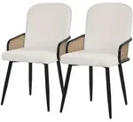 Ml-Design Esszimmerst&uuml;hle, Beige, Naturmaterialien, 51x91x61 cm, Esszimmer, St&uuml;hle,