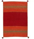 Pergamon Natur, Rot, Textil, Rechteckig, 170x240 cm, Teppiche & B&ouml;den, Teppiche,