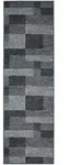 Tapiso Teppichl&auml;ufer, Graphit, Textil, Grafikmuster, Rechteckig, 80x200 cm, Teppiche