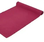 Homescapes Tischl&auml;ufer, Weinrot, Textil, Uni, Rechteckig, 44x178 cm, Oeko-Tex&reg;,