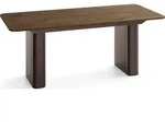 WFL Group Esstisch, Alteiche, Metall, 14-Sitzer, Rechteckig,Rechteckig, 296x76x90 cm,