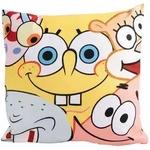 Kinderkissen, Mehrfarbig, Textil, 30x30 cm, Schlaftextilien, Bettw&auml;sche,