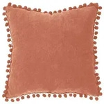 Atmosphera Createur d ́interieur Zierkissen, Orange, Textil, Quadratisch, 40x40 cm,