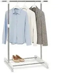 Relaxdays Kleiderst&auml;nder, Mehrfarbig, Kunststoff, 160x165x43 cm, Garderobe,