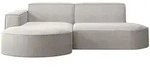 Kaiser M&ouml;bel Ecksofa, Beige, Holz, 5-Sitzer, L-Form,L-Form, 236x165 cm, Reach,