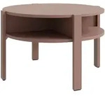 Carryhome Couchtisch, Terracotta, Holzwerkstoff, rund, eckig, 74.4x45.5x74.4 cm,
