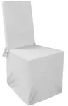 Bestlivings Stuhlhusse, Wei&szlig;, Textil, 45x96 cm, Oeko-Tex&reg; Standard 100,
