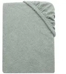 Zollner Spannbettlaken, Hellgrau, Naturmaterialien, 70x140 cm, Oeko-Tex&reg;...