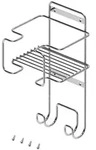 Emuca Halter, Chrom, Metall, 20x38x20 cm, Schlafzimmer, Kleiderschr&auml;nke,