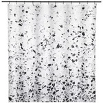 Sch&ouml;ner Wohnen Duschvorhang Tosi, Schwarz, Wei&szlig;, Kunststoff, 180x200 cm,
