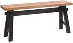 Design Delights Sitzbank, Graubraun, Holz, 118x53x28 cm, Esszimmer, B&auml;nke,