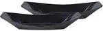 Creatable Sch&uuml;sselset Streat Food, Schwarz, Keramik, 2-teilig, 31x12 cm,