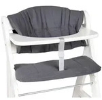 Hoppediz Kinderstuhlpolster, Dunkelgrau, Textil, 27x7x38 cm, Babym&ouml;bel,...