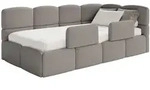 Selsey Jugendbett, Grau, Kunststoff, 1-Sitzer, 90x200 cm, Kinder- &...