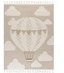 Mazovia Kinderteppich, Beige, Textil, M&auml;rchen/ Fantasie, Rechteckig, 80x150 cm,