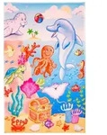 Ben'n'jen Kinderteppich Lovely Kids, Mehrfarbig, Textil, Tier, rechteckig, 100x160