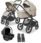 Moon Kinderwagenset Resa Fold Set, Sand, Textil, 3-teilig, 57x94x116 cm, EN...