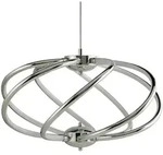 Searchlight Led-H&auml;ngeleuchte Magic, Chrom, Metall, Kunststoff, rund,rund, 50 cm,