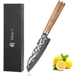 Wakoli Santokumesser, Nussbaum, Holz, Metall, Echtholz, 23 cm, Kochen,...