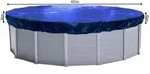 Quick Star Poolabdeckung, Blau, Kunststoff, Rund, 460x460 cm, Freizeit, Pools und