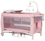 Chipolino Reisebett, Pink, Kunststoff, 60x120 cm, Babym&ouml;bel, Babybetten,...