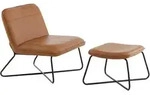 Livetastic Sesselset, Braun, Schwarz, Metall, Textil, 78x71x75 cm, Wohnzimmer,