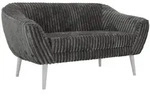 MKS 2-Sitzer-Sofa, Grau, Holzwerkstoff, Rechteckig, 140x75x74 cm, Oeko-Tex&reg;,