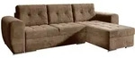 Mirjan24 Ecksofa, Currygelb, Textil, 5-Sitzer, L-Form,L-Form, 256x157 cm,...