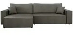 Mirjan24 Ecksofa, Braun, Kunststoff, 5-Sitzer, L-Form, 272x145 cm, Wohnzimmer,...