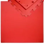 eyepower Puzzlematte, Rot, Kunststoff, Quadratisch, 90x1.2x90 cm,