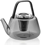 Gefu Teekanne Chavelle, Grau, Silber, Metall, Kunststoff, Glas, 1,2 L,...