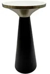 Livetastic Beistelltisch, Schwarz, Metall, rund, rund, 28x54x28 cm, Wohnzimmer,