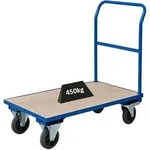 Proregal Plattformwagen, Hellblau, Holzwerkstoff, 60x102x98 cm, Freizeit, Heimwerken,