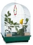Relaxdays Vogelk&auml;fig, Wei&szlig;, Kunststoff, Metall, 34.5x49.5x28 cm, Gartenzubeh&ouml;r,