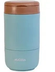 Intirilife Thermo, Blau, Metall, 3-teilig, 0.37 L, leicht zu reinigen, Kaffee &...