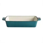 Auflaufform 5 Stars, Creme, T&uuml;rkis, Metall, rechteckig, 24x6.5x33 cm, Kochen,
