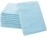 Zollner Waschhandschuh,, Hellblau, Textil, 16x21 cm, Oeko-Tex&reg; Standard 100,