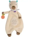 Fehn Schmusetuch Capybara Clara, Mehrfarbig, Textil, Spielzeug, Babyspielzeug,