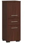 Akord Unterschrank, Wenge, Holzwerkstoff, Nachbildung, Holz Optik, 3 F&auml;cher, 1