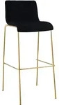 CLP Barhocker, Schwarz, Metall, 43x100x48 cm, Esszimmer, Barm&ouml;bel, Barhocker