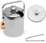 Intirilife Eisk&uuml;bel, Silber, Metall, 19.5 cm, Essen & Trinken, Barausstattung