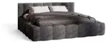 Fun M&ouml;bel Polsterbett, Anthrazit, Textil, 200x200 cm, Schlafzimmer, Betten,