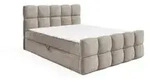 Fun M&ouml;bel Boxbett, Champagner, Textil, 120x200 cm, Schlafzimmer, Betten,