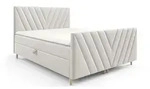 Fun M&ouml;bel Boxbett, Wei&szlig;, Textil, 140x200 cm, Schlafzimmer, Betten, Boxspringbetten