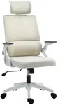 Vinsetto B&uuml;rostuhl, Beige, Kunststoff, F&uuml;llung: Schaumstoff, 61x121.5x60 cm,