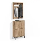 Livinity&reg; Garderobe, Eiche, Holzwerkstoff, Rechteckig, 60x92x24 cm, Garderobe,